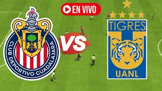 🔴 CHIVAS VS TIGRES EN VIVO Jornada 12 Liga MX 2024 [upl. by Aiciles300]