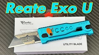 Reate ExoU Utility Gravity knife [upl. by Irollam821]