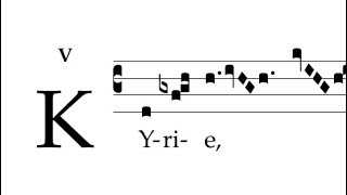 Missa 8 De angelis Kyrie [upl. by Serles]