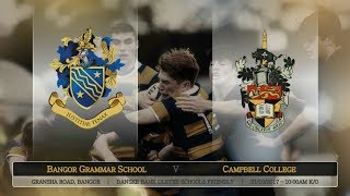 Bangor Grammar School vs Campbell College  21102017 [upl. by Nnywg]