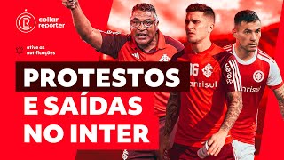 TORCIDA DEFINE ALVOS EM PROTESTOS  ARANGUIZ DE SAÍDA  QUAL REAL SOBRE BUSTOS [upl. by Chuck]