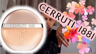 Cerruti quot1881quot Fragrance Review For Women [upl. by Duj]