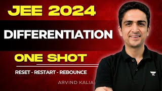 Differentiation One Shot  JEE Main 2024  RRR [upl. by Ahsac]