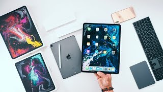 2018 iPad Pro UNBOXING and SETUP 11quot and 129quot [upl. by Eniamaj]