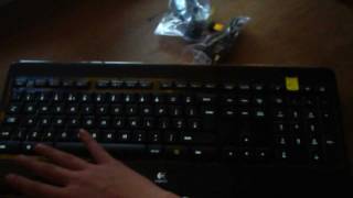 Logitech K800 Wireless Backlight Keyboard Unboxing and Review [upl. by Loredo]