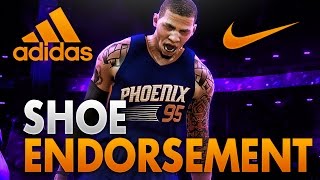 NBA 2K17 MyCAREER LVP  Shoe Endorsement Posterizer Badge Unlocked [upl. by Moya163]