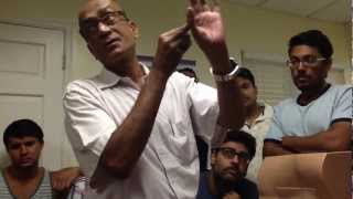 Lumbar Puncture Demo  Fall 2012  Dr Sanjoy Sanyal [upl. by Maloney]