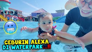 PRANK CEBURIN ALEXA DI WATERPARK TERBESAR DI MALANG GAK TEGA SAMPAI KEDINGINAN [upl. by Atsahs948]