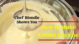 How to Make Creme Fraiche [upl. by Cooke]