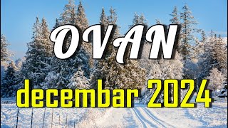 OVAN  Horoskop za DECEMBAR 2024 [upl. by Ahsened580]