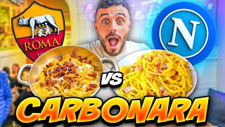 MIGLIOR CARBONARA ROMA vs MIGLIOR CARBONARA NAPOLI [upl. by Armington]