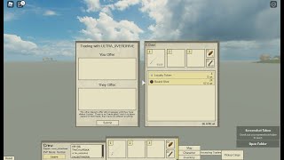 How to make a crew and trade ROBLOX Tradelands [upl. by Lorolla49]