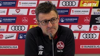 Die PK mit Michael Köllner  Hamburger SV  1 FC Nürnberg  DFBPokal  Achtelfinale [upl. by Emmer]