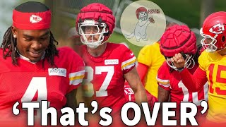 Rashee Rice Thanks Mahomes amp Kelce For Help Amid Legal Troubles at Chiefs Training Camp [upl. by Rorie]