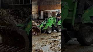 Fast amp Efficient Cowshed Cleaning with a Small Tractor 🚜🐄 [upl. by Nilauqcaj462]