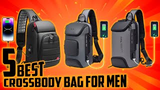 2024s Best Crossbody Bags for Men  Ultimate Top 5 Picks [upl. by Rosmunda]