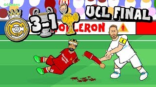 🏆RAMOS ATTACKS SALAH🏆 Bale goal Real Madrid vs Liverpool Champions League Final 2018 Highlights [upl. by Eeloj]