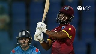 Evin Lewis attacking 94 against England [upl. by Hatti]