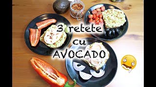 Trei gustari cu avocado 🥑 A Beauty Tale [upl. by Arikal]