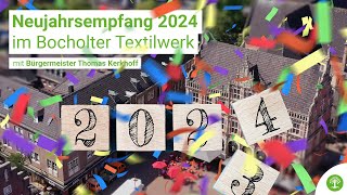 Live Neujahrsempfang der Stadt Bocholt 2024 [upl. by Emogene754]