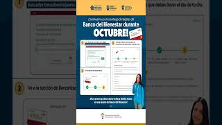 🎒 Continúa la entrega de tarjetas del Banco del Bienestar durante todo OCTUBRE Becas Benito Juárez [upl. by Lubin231]