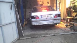 Mercedes E240 V6 Sound [upl. by Aivatal]