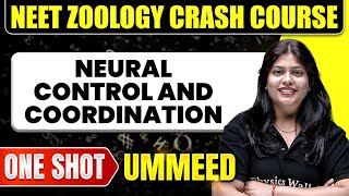 NEURAL CONTROL AND COORDINATION in 1 Shot All Concepts Tricks amp PYQs  NEET Crash Course  Ummeed [upl. by Skillern]