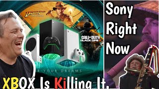 XBOX is Killing it Gamers Are Excited for what Microsoft has in store Playstation Musical Coming 🤣 [upl. by Ybba]