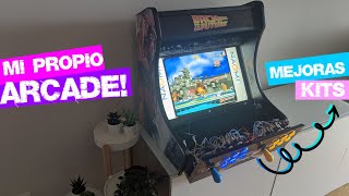 Me construí mi propio ARCADE  BARTOP   Mejoras para KITS baratos [upl. by Waylen441]