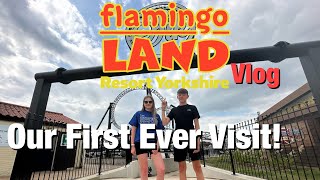 OUR FIRST VISIT TO FLAMINGO LAND RESORT Onride POVs [upl. by Araas950]