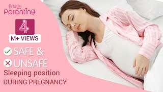 Sleeping Positions during Pregnancy  Whats Safe and Whats Unsafe [upl. by Mureil]