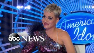 Katy Perry swoons over American Idol contestant [upl. by Leonore]