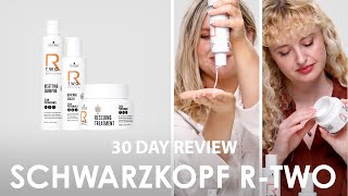 30 Day Team Review Schwarzkopf Professional BC Bonacure R Two [upl. by Ruelu]