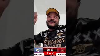 Troopz Celebrates Too Early😂 arsenal aftv troopz reaction funny [upl. by Lerad]