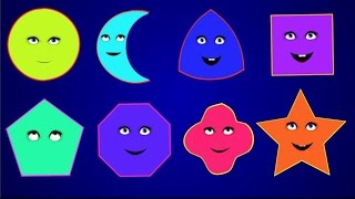 What Shape is it Learn 2D Geometric Shapes Video for Children  Kids Learning Camp [upl. by Gudrin129]