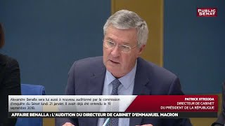 Affaire benalla  nouvelles auditions au Sénat  Evénement 16012019 [upl. by Ichabod358]