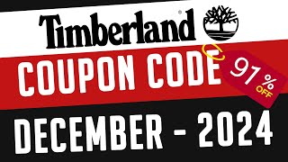 Timberland Coupon Code 2024 🔥 2024 🔥 Updated Today 🔥Timberland Discount Code 2024 [upl. by Ponton]