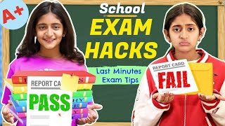 LAST Minute EXAM Hacks for School Students  A Clever Way to Study  MyMissAnand [upl. by Hnamik675]