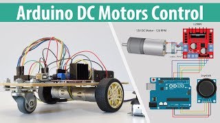 Arduino DC Motor Control Tutorial  L298N  HBridge  PWM  Robot Car [upl. by Baggs]