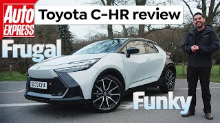 New 2024 Toyota CHR UK review – frugal and funky [upl. by Ardnuhs]