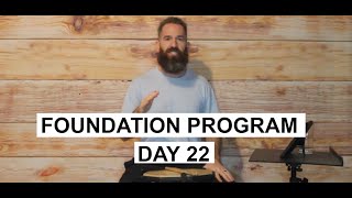 Day 22 Test Week Begins  FOUNDATION 30 Days to Faster Hands [upl. by Sirhc757]