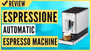 Espressione 8212S Fully Automatic Espresso Machine Review [upl. by Anirtek]