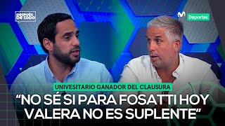 A LA FINAL UNIVERSITARIO ganó en el MONUMENTAL y se quedó con el CLAUSURA  DESPUÉS DE TODO ⚽🎙️ [upl. by Ailin]