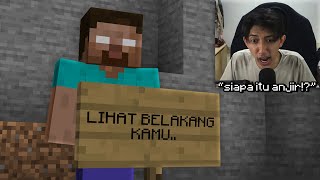 Temen NOOB Aku Kira Mereka Sendirian di Dunia Minecraft Mereka [upl. by Jacobsohn]