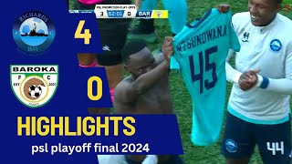 Richards Bay vs Baroka FC  Pls Promotional play offs [upl. by Ytsirc]