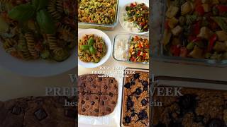 Healthy Meal Prep  85G Protein amp Plantbased Meals  Link to Full recipes⬆️ mealprep highprotein [upl. by Towne605]