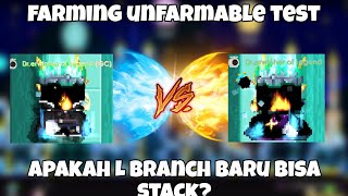 Perbandingan Farming Unfarmable Sebelum amp Sesudah Menggunakan Legendary Branch Galaxy Skins [upl. by Woodley809]