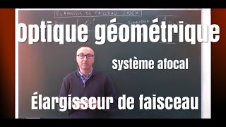 MPSIPCSI Elargisseur de faisceau Laser Optique géométrique [upl. by Okiman]