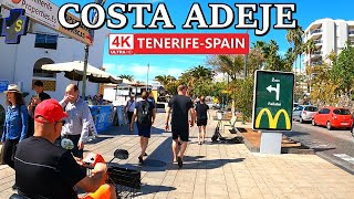 TENERIFE  COSTA ADEJE  What is Currently Happening ☀️ 4K Walk ● February 2024 [upl. by Ihc581]