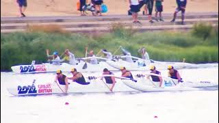 2022 IVF Vaa World Sprint Championships  Men V6 M40  1000m  Final  Lake Dorney England [upl. by Stefanac254]